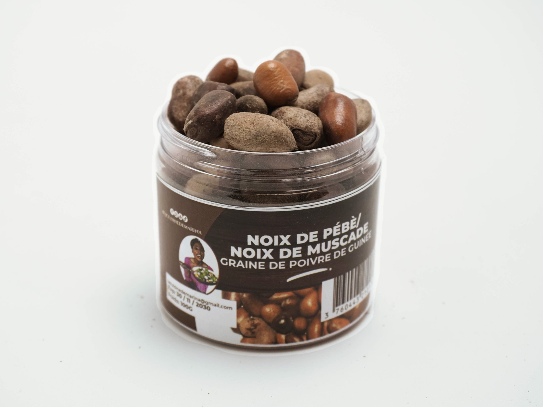 Épice noix pébè / grains de poivre de Guinée 100g