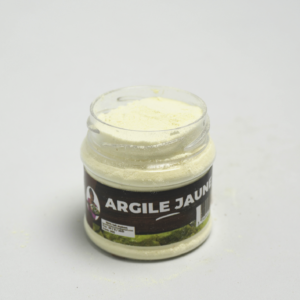 Argile jaune en poudre (pierre jaune) non comestible 30g