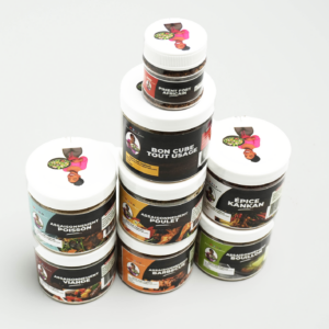 Packs petits pots étudiants, assaisonnements + bon cube tout usage 30gx8