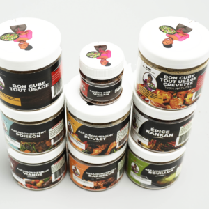 Packs petits pots étudiants, assaisonnements + bon cube tout usage + crevette 30gx9