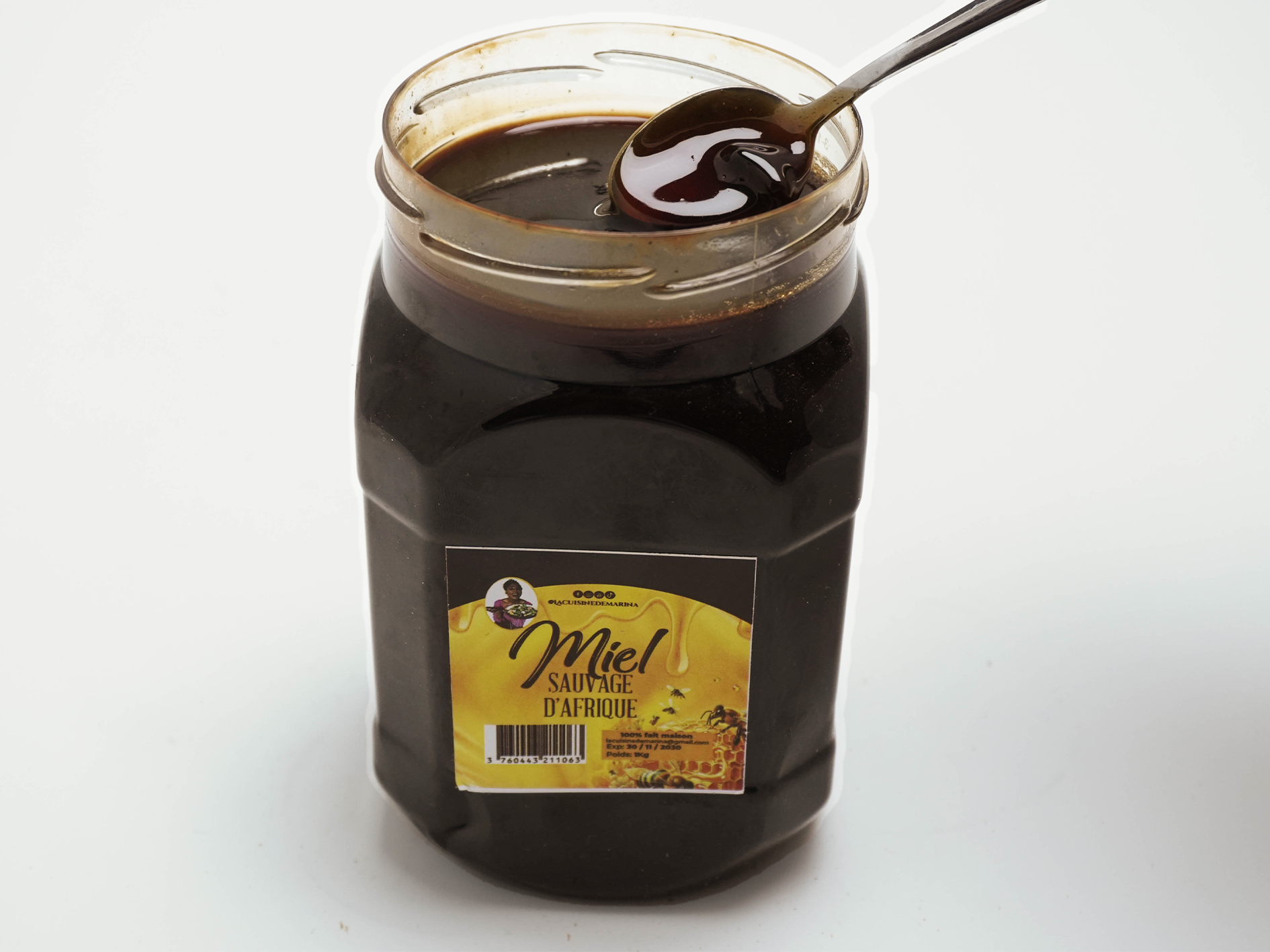 Miel sauvage d'Afrique 1kg