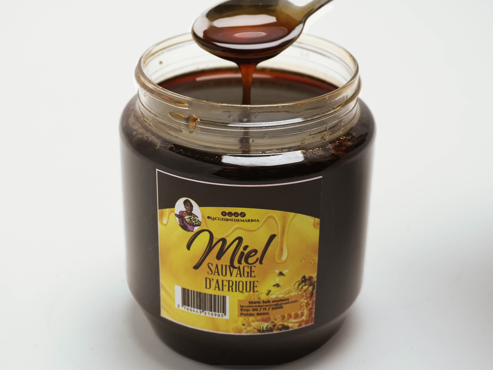 Miel sauvage d’Afrique 500g