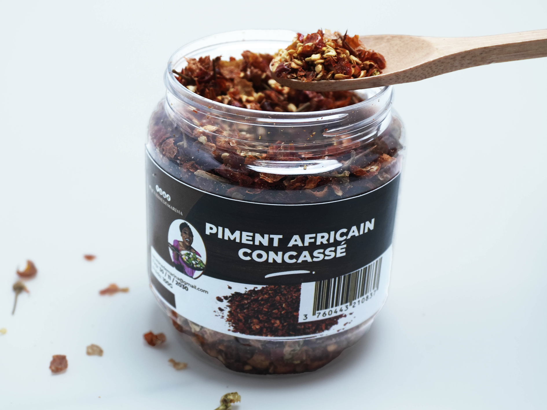 Piment Africain concassée 100g